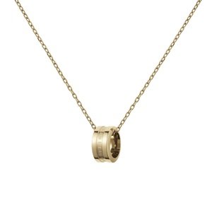 Daniel Wellington Fashion pozlacený náhrdelník s kruhovým přívěskem Elan DW00400515