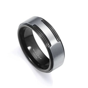 Viceroy Stylový pánský prsten z titanu Magnum 15154A02 64 mm