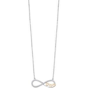 Lotus Silver Módní stříbrný náhrdelník nekonečno LP3313-1/1