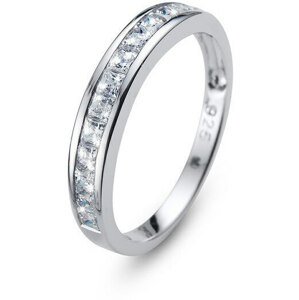 Oliver Weber Originální prsten s krystaly Foursquare 63231 M (53 - 55 mm)