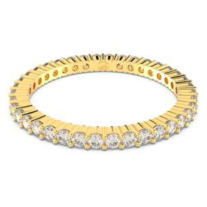 Swarovski Luxusní pozlacený prsten Vittore 5028972 58 mm