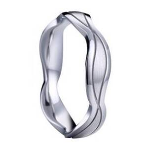 7AE AN1046 Pánský stříbrný snubní prsten - velikost 69 - AN1046-P-69