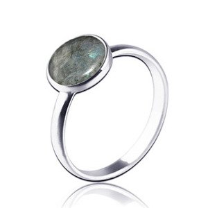 NUBIS® Stříbrný prsten Shimmer Stone, vel. 51 - velikost 51 - NBP91-51